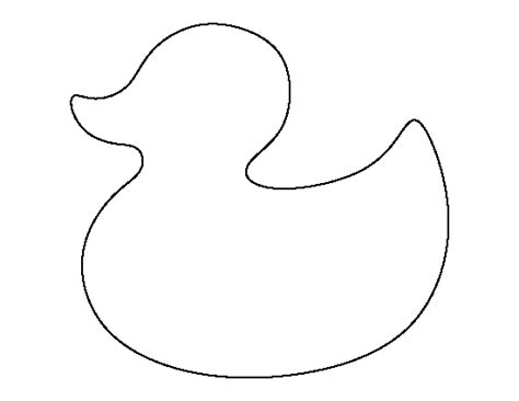 Free Printable Duck Template